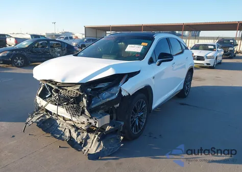 2017 Lexus Rx 350 F Sport from USA, damaged, VIN 2T2BZMCAXHC082519